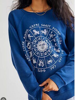 Free People Vintage Zodiac Sweatshirt